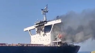 One sailor was killed, another injured and 27 crew rescued by the Oman Navy when bulk carrier Cape Dao was hit. Photo: Forward Seafarers Union of India