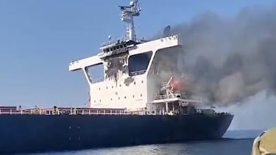 One sailor was killed, another injured and 27 crew rescued by the Oman Navy when bulk carrier Cape Dao was hit. Photo: Forward Seafarers Union of India
