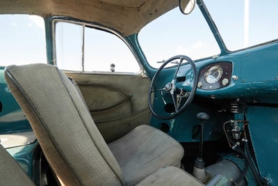 1939 Porsche Type 64 interior. Courtesy of RM Sotheby's