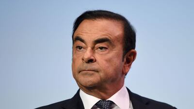 Carlos Ghosn was arrested after arriving in Japan on November 19, 2018. AFP