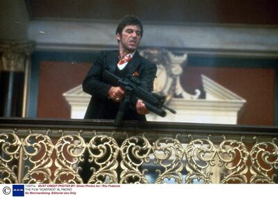 Al Pacino in Martin Scorcese's 'Scarface'