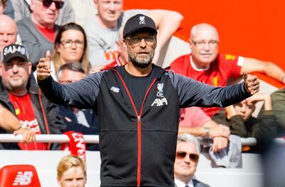 Liverpool manager Jurgen Klopp guided his team to Champions League glory last season. EPA