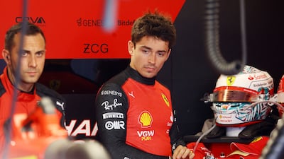 Ferrari's Charles Leclerc. Reuters