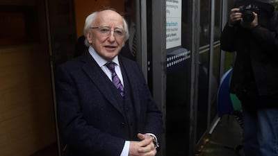 President Higgins has called for compassion towards migrants in Ireland. Reuters