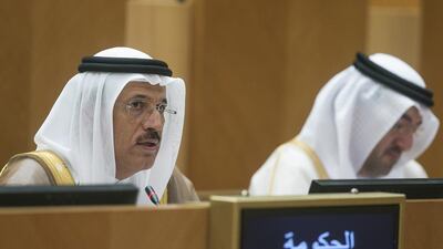 The country's Ministry of Economy, headed by Sultan bin Saeed Al Mansouri, said the extension to the compliance with the new commercial companies law by one year would allow 'a smooth transition'. Mona Al Marzooqi / The National