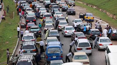 Traffic bottlenecks are hurting the African nation's growth prospects. AFP