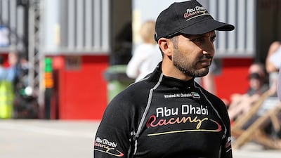 Dubai, United Arab Emirates- January, 09, 2014: Emirati driver Khalid Al Qubaisi of Black Falcon Team during the First Practice at the Dunlop 24H racing at the Dubai Autodrome in Dubai . ( Satish Kumar / The National ) For Sports / Story by Gary Meenaghan