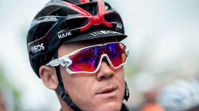 British rider Chris Froome is in intensive care at a hospital in Saint-Etienne, France, following a high speed crash in central France on Wednesday. EPA