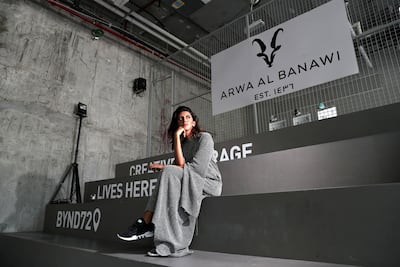 Arwa Al Banawi is known for her streetstyle. Chris Whiteoak / The National