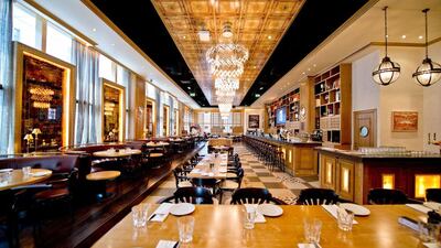 The Gramercy gastro pub in Dubai International Financial Centre. Courtesy The Gramercy