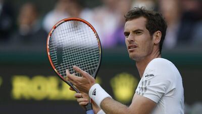 Andy Murray is currently the 12th-ranked player in the world, behind France's Jo-Wilfried Tsonga and Bulgaria's Grigor Dimitrov. Sang Tan / AP