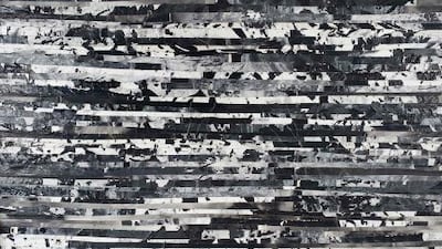 Ebru Uygun’s Lucid Dreaming consists of a series of images torn up and then randomly reassembled.