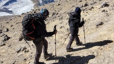 Setting a target of Mount Everest before he turns 18, Ayaan is preparing to climb the highest peak on each continent. Photo: Mendon family