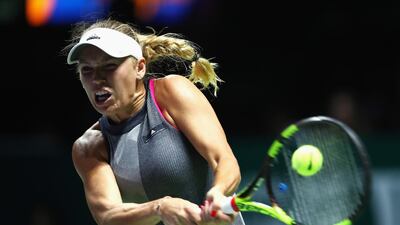 Caroline Wozniacki is hoping to continue her good form that ended 2017 in 2018, starting in Auckland. Clive Brunskill / Getty Images