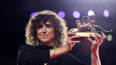 Egyptian-Danish filmmaker May el-Toukhy won the Golden Lion Award for Best Film for Woman Unknown. Reuters