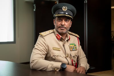 Maj Gen Saif Al Mazrouei, assistant commander-in-chief for operations at Dubai Police. Antonie Robertson / The National