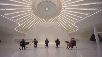 The ensemble's unique sound is rich in diversity. Photo: Expo City Dubai