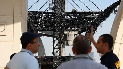 The municipality will carry out its own investigation into the blaze that gutted Tamweel Tower in Jumeirah Lakes Towers - but not in an official capacity. Pawan Singh / The National