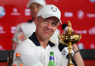 Luke Donald has captained Europe to back-t0-back Ryder Cups. Reuters
