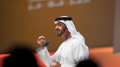 Sheikh Mohammed bin Zayed, Crown Prince of Abu Dhabi and Deputy Supreme Commander of the UAE Armed Forces, recently addressed Emirati youth during the Mohammed bin Zayed Majlis for Future Generations and spoke about the crucial responsibility they bear as ambassadors of our country. Ryan Carter / Crown Prince Court