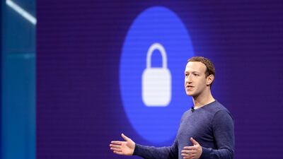 Facebook CEO Mark Zuckerberg said the Iranian accounts were misleading (AP)