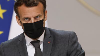 The Munich Security Conference report praised French President Emmanuel Macron for seeking a united approach to tackling crises on Europe's doorstep. AP