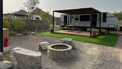 Caravans are also available to book