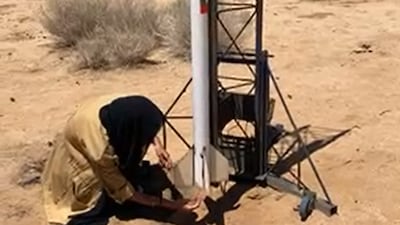 All three Emirati students want to work at the Mohammed bin Rashid Space Centre in the future.