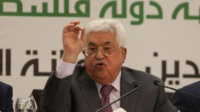 Palestinian President Mahmoud Abbas apologised on May 4 for remarks he made on April 30 on Holocaust victims. Alaa Badarneh / EPA