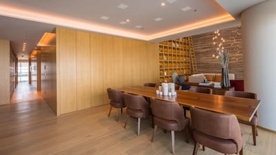 Each of the 90 units at One Palm offer sweeping views over Dubai Marina's skyline and the Arabian Gulf, with the complex including three, four and five-bedroom residences - and three triplex penthouses. Courtesy Seven Media