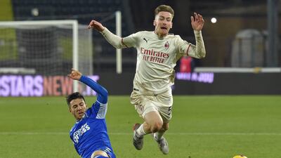 AC Milan midfielder Alexis Saelemaekers, £46m. AFP