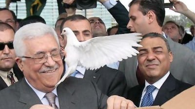 Despite the failure of the latest round of peace talks with Israel, the Palestinian leader is enjoying a bolstered image back home, basking in recognition from Latin America and reining in domestic dissent.