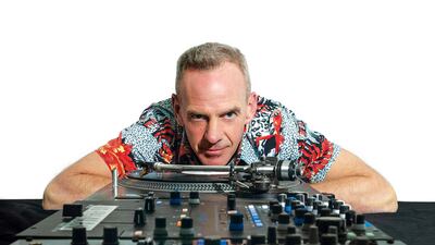 Fatboy Slim will perform at the next edition of Zero Gravity’s DXBeach festival. Courtesy Zero Gravity
