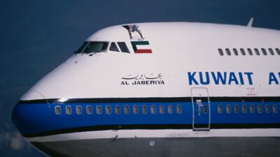 Nine Shiite gunmen hijacked Kuwait Airways flight 422 en route from Thailand to Kuwait on April 5, 1988. Getty Images