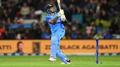 India's Suryakumar Yadav continued his great form in T20 cricket in 2022. AP