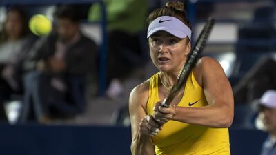 Elina Svitolina said expected more support from the governing bodies of tennis over the decision to allow players from Russia and Belarus to compete as neutrals. EPA