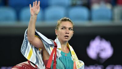 Simona Halep has been battling injuries during the start of the 2016 season. Saeed Khan / AFP