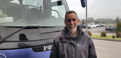 Guillermo Winkler, 55, has been working as a tour guide for 29 years. Juman Jarallah / The National