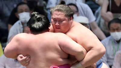 Ichi, right, headlines the field in Abu Dhabi. AFP