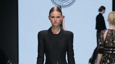 Floral motifs were omnipresent on most of the outfits. Courtesy Michael Cinco and Couturissimo