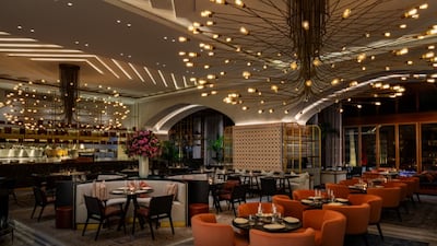 The space is elegant, darkly lit and has a mix of cosy booths and banquet-sized tables