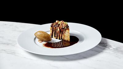 Crepe cake. Photo: Intersect By Lexus