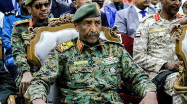 Gen Abdel Fattah Al Burhan will discuss ways to end Sudan's civil war during his Cairo visit, the Egyptian presidency said. AFP