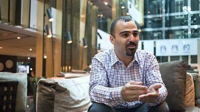 Samer Abboud, a professor at Arcadia University in Pennsylvania, has studied capital flight from Syria over the past two years. Razan Alzayani / The National