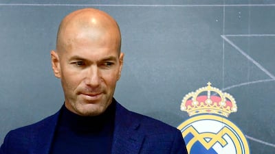 Zinedine Zidane announces his resignation as Real Madrid manager. Pierre-Philippe Marcou / AFP