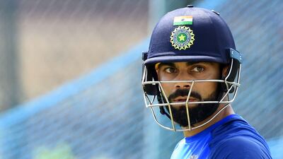 India captain Virat Kohli will lead his side during the Sri Lanka tour, starting with the first Test on Wednesday. Ishara S Kodikara / AFP