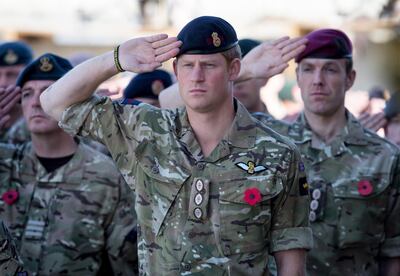 Prince Harry served two tours in Afghanistan during his 10-year military career. Matt Cardy / Getty Images