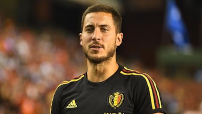 Belgium forward Eden Hazard says he wants clarity on Antonio Conte's future at Chelsea. Emmanuel Dunand / AFP