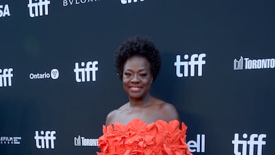 Viola Davis attends 'The Woman King' premiere at Roy Thomson Hall. Getty Images / AFP
