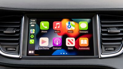 The infotainment screen is ready to please